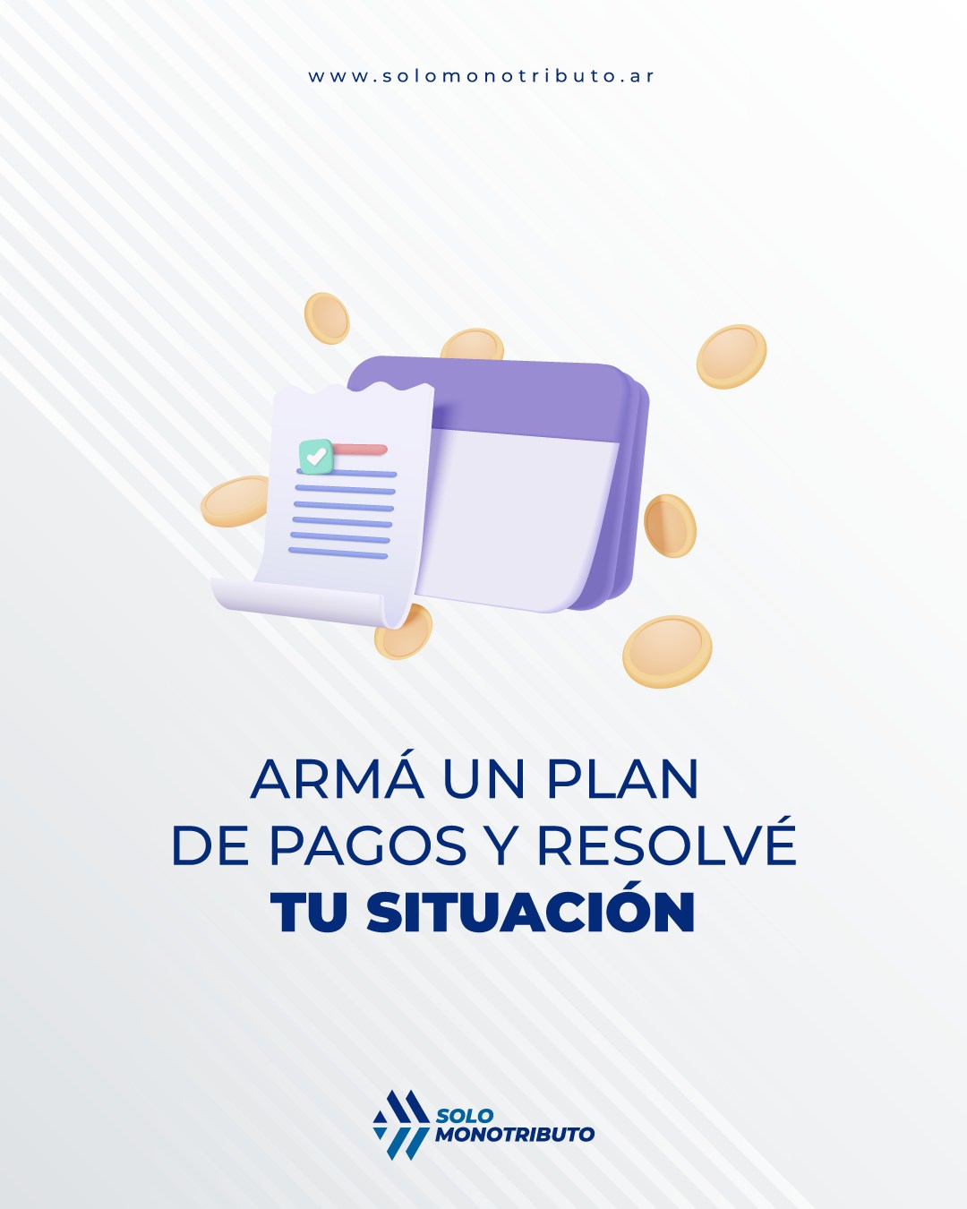 ‼️No acumules deuda con ARCA!
Utilizá nuestro servicio para armar un plan de pagos para regularizar tu situación!

📲 Escribinos.
11-5155-4233

📧 info@solomonotributo.ar

📬 Mensaje privado

#monotributo #afip #contador #contabilidad #autónomo #impuestos #facturas #recategorizacion #altamonotributo #bajamonotributo #moratoria #plandepago #facturaelectronica #ingresosbrutos #asesoramientopersonalizado #asesoramientocontable #contadorpublico #deuda #banco #consejo #tarjetadecredito