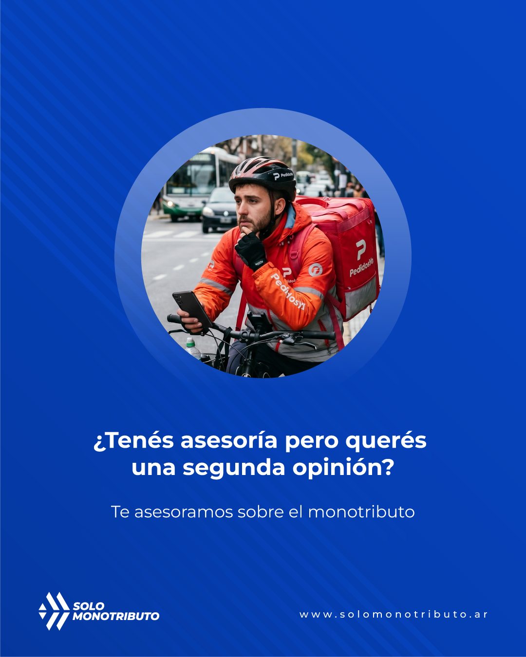 ¿Ya tenés asesoría pero querés una segunda opinión? 🤔
En Solo Monotributo revisamos tu situación y resolvemos todas tus dudas para que tomes decisiones con más seguridad.

📌 Asesoramiento especializado en monotributo
📩 Escribinos y consultanos

📲 Escribinos.
11-5155-4233

📧 info@solomonotributo.ar

📬 Mensaje privado

#monotributo #afip #contador #contabilidad #autónomo #impuestos #facturas #recategorizacion #altamonotributo #bajamonotributo #moratoria #plandepago #facturaelectronica #ingresosbrutos #asesoramientopersonalizado #asesoramientocontable #contadorpublico #deuda #banco #consejo #tarjetadecredito