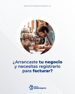 🚀 Tu emprendimiento ya está en marcha, ahora es momento de ponerlo en regla y facturar de manera simple.

👉 En Solo Monotributo te ayudamos con el alta del monotributo y todos los trámites necesarios para que puedas empezar a facturar rápido y sin vueltas.

Nos ocupamos de toda la gestión para que puedas enfocarte en hacer crecer tu negocio.

📩 Contactanos y empezá hoy mismo.

📲 Escribinos.
11-5155-4233
📧 info@solomonotributo.ar
📬 Mensaje privado

#monotributo #afip #contador #contabilidad #autónomo #impuestos #facturas #recategorizacion #altamonotributo #bajamonotributo #moratoria #plandepago #facturaelectronica #ingresosbrutos #asesoramientopersonalizado #asesoramientocontable #contadorpublico #deuda #banco #consejo #tarjetadecredito